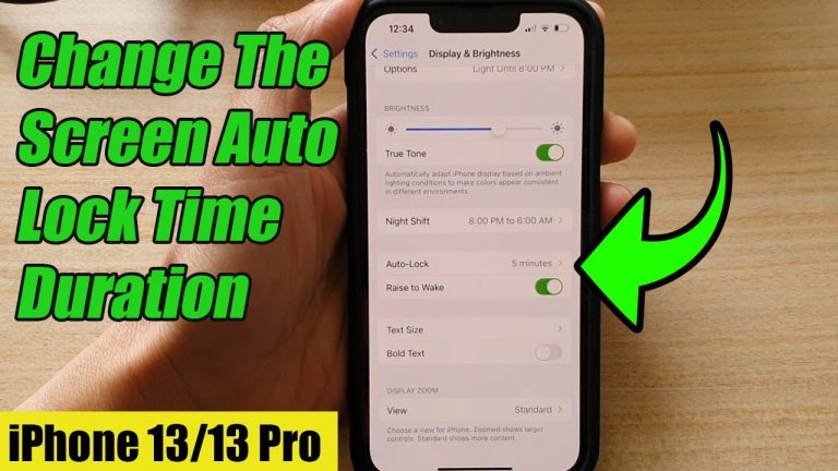 Change Lock Screen Time on Iphone: Quick Adjustments